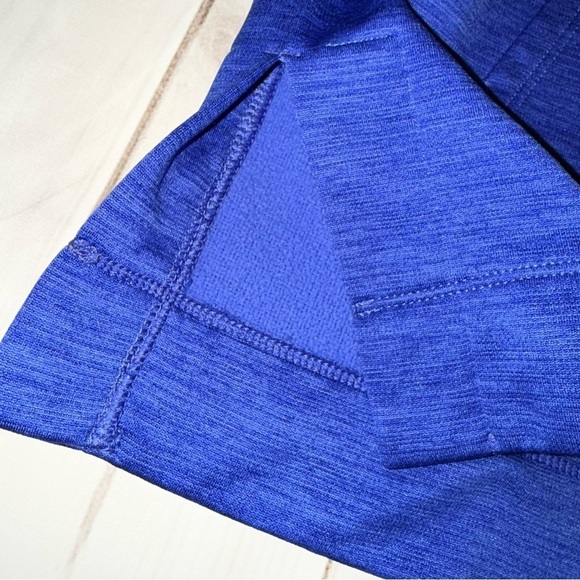 Blue Adidas Logo Hoodie - Girls Size Medium - Picture 4 of 6